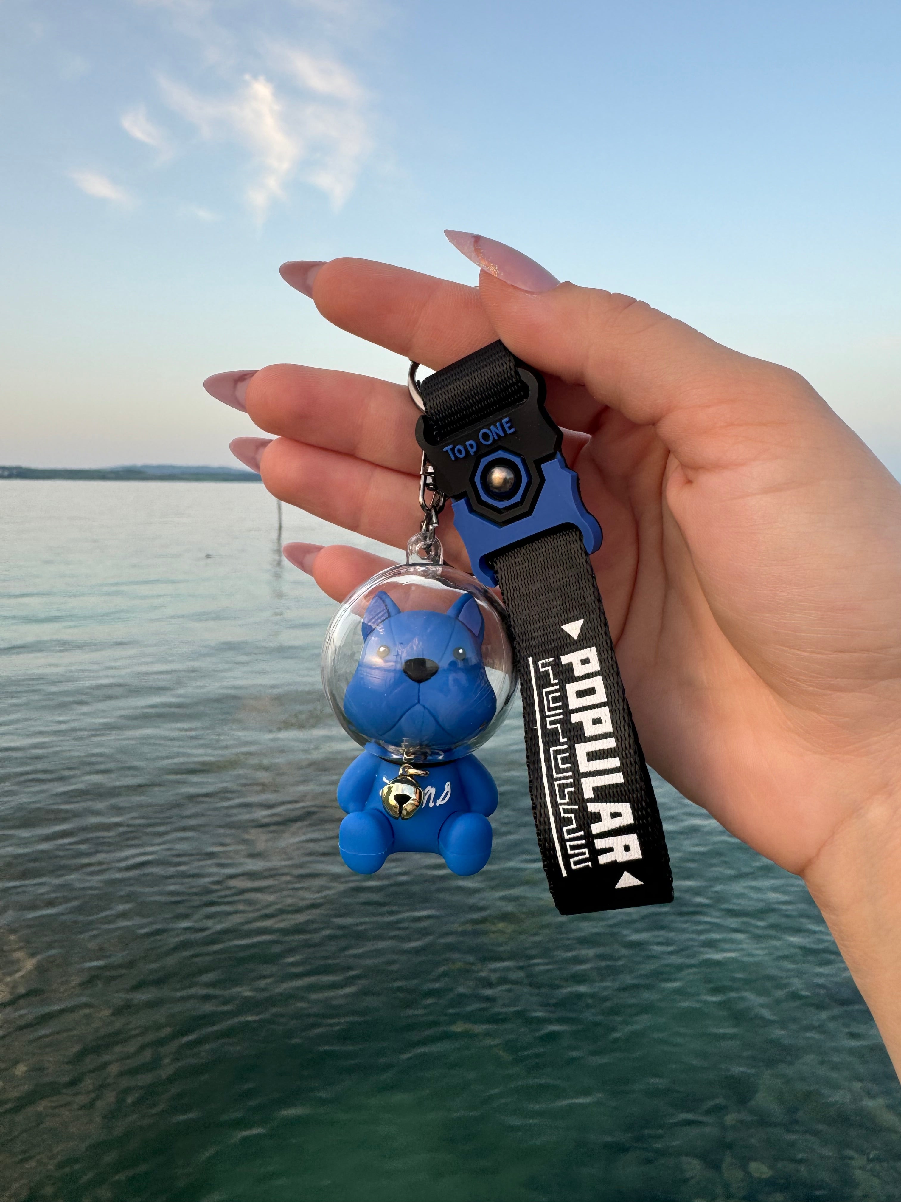 Bulldog Schlüsselanhänger