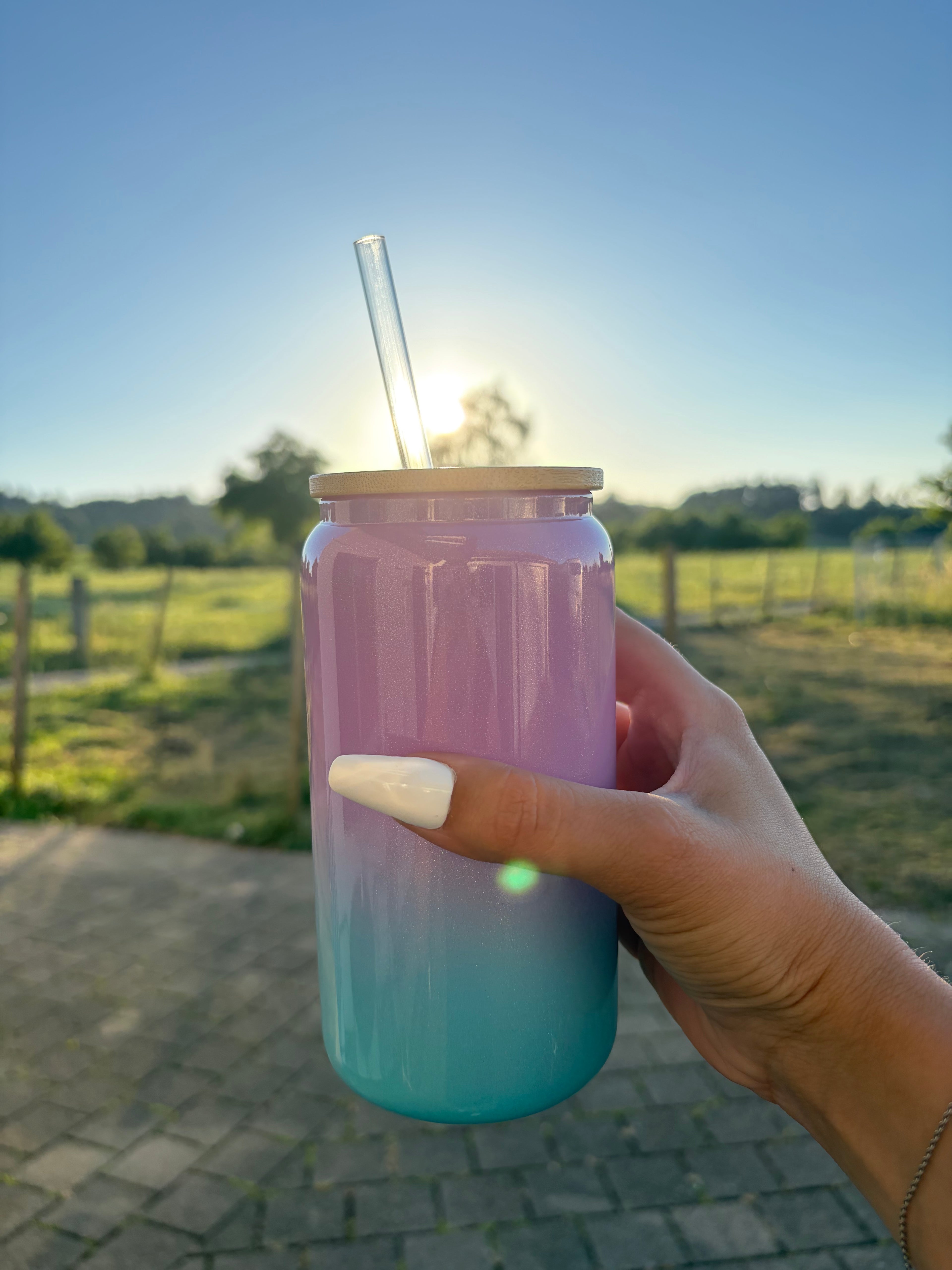Zweifarbiges Glas