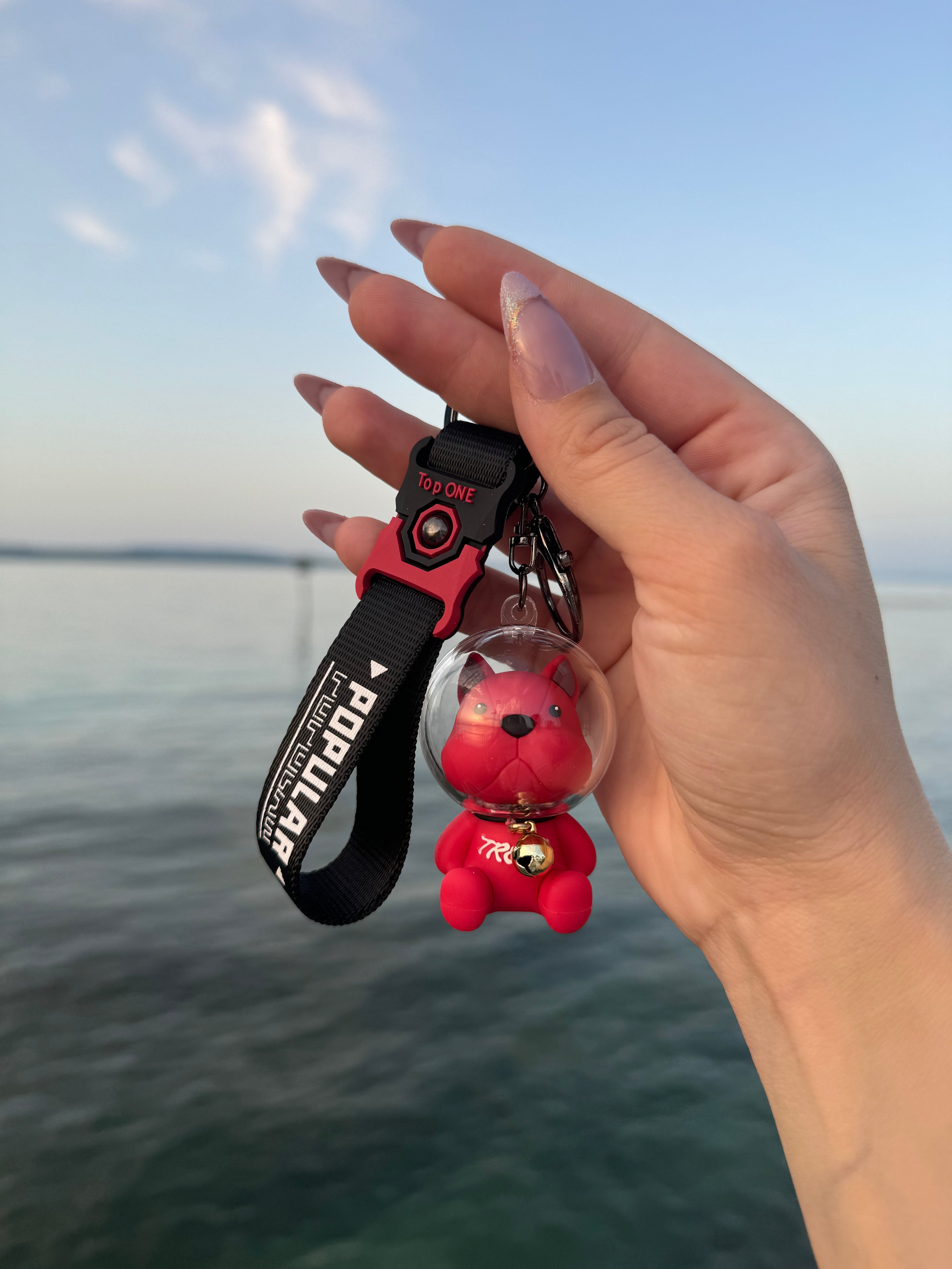 Bulldog Schlüsselanhänger