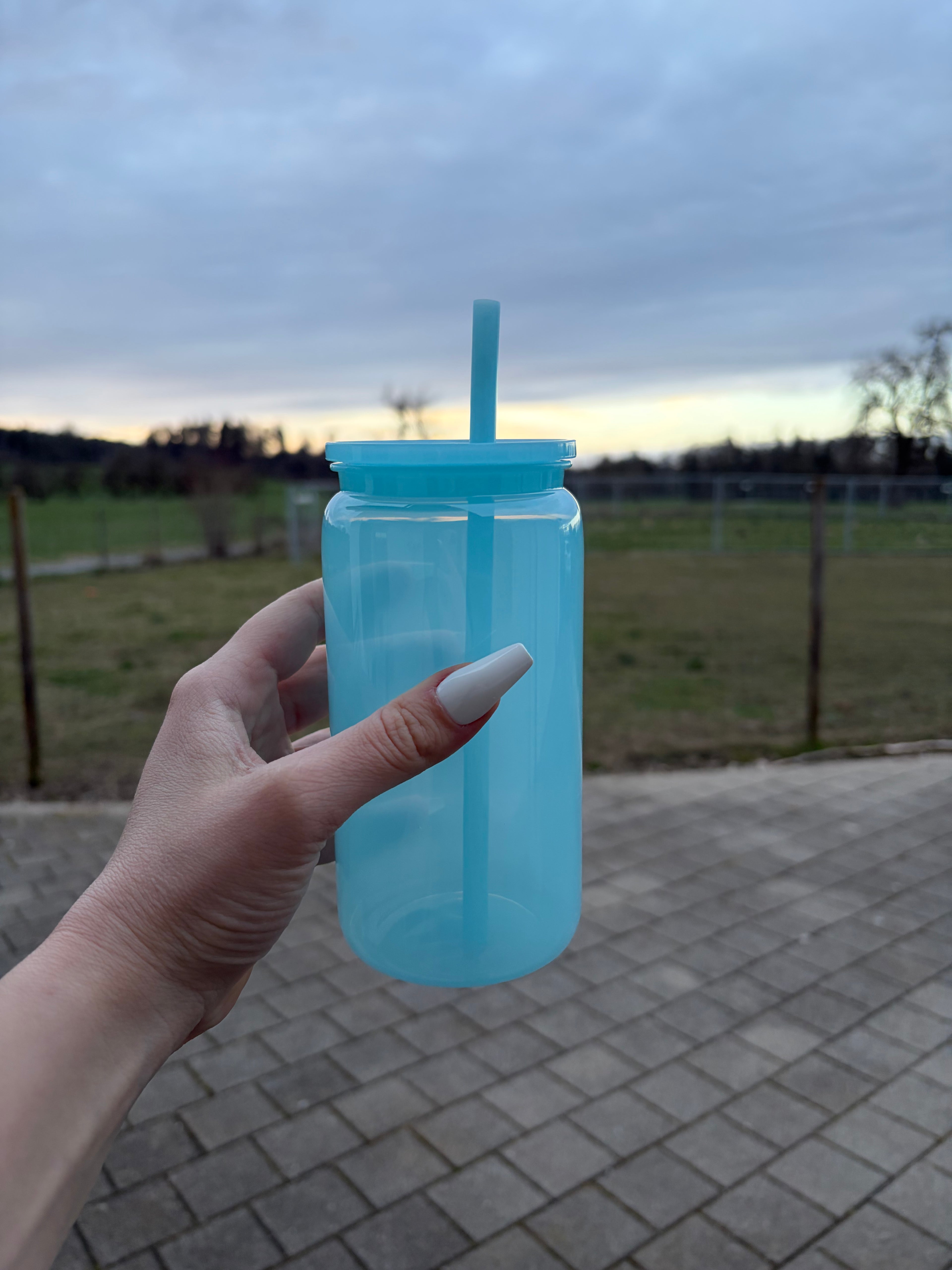 Trinkbecher Hellblau