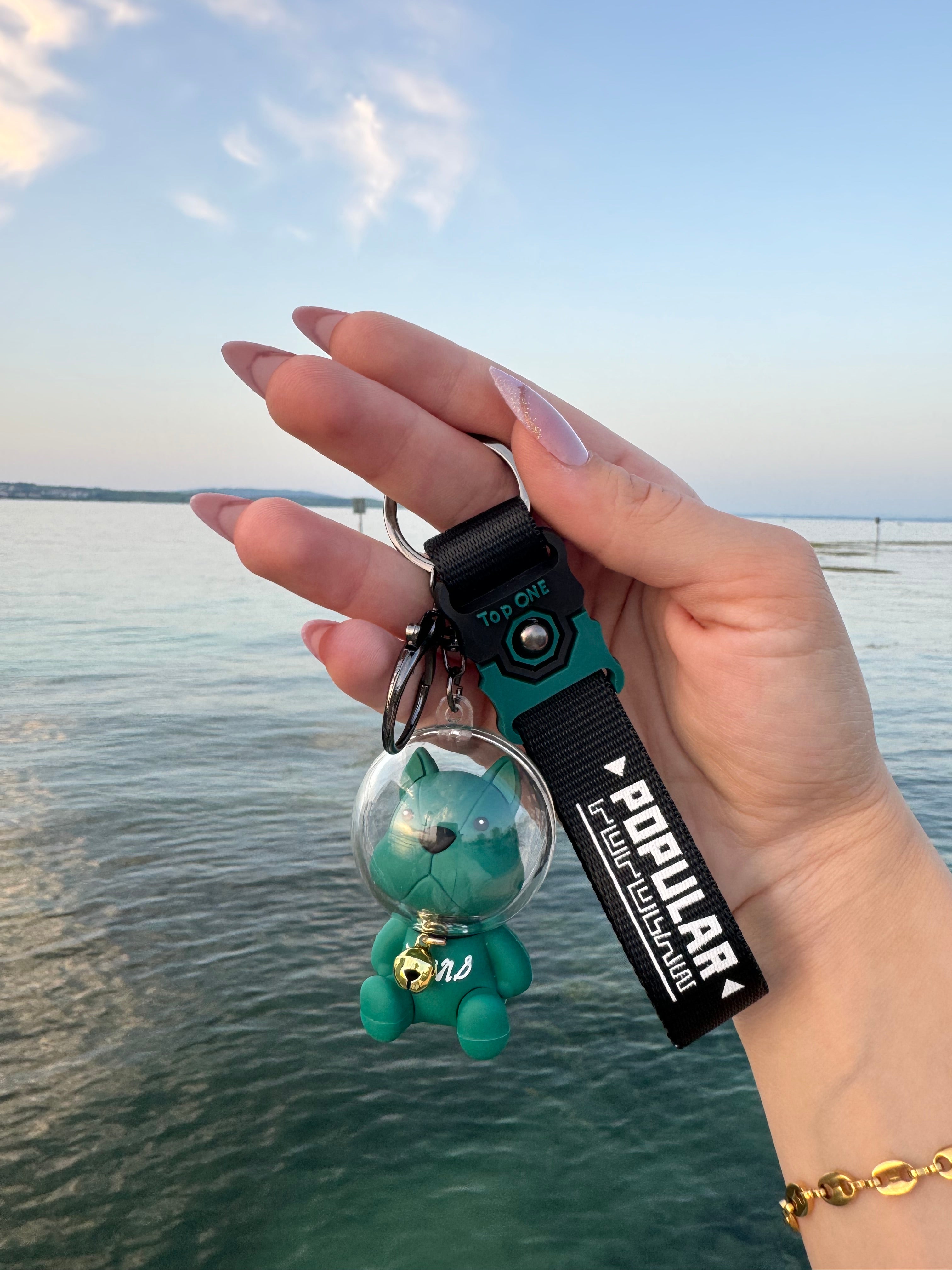 Bulldog Schlüsselanhänger