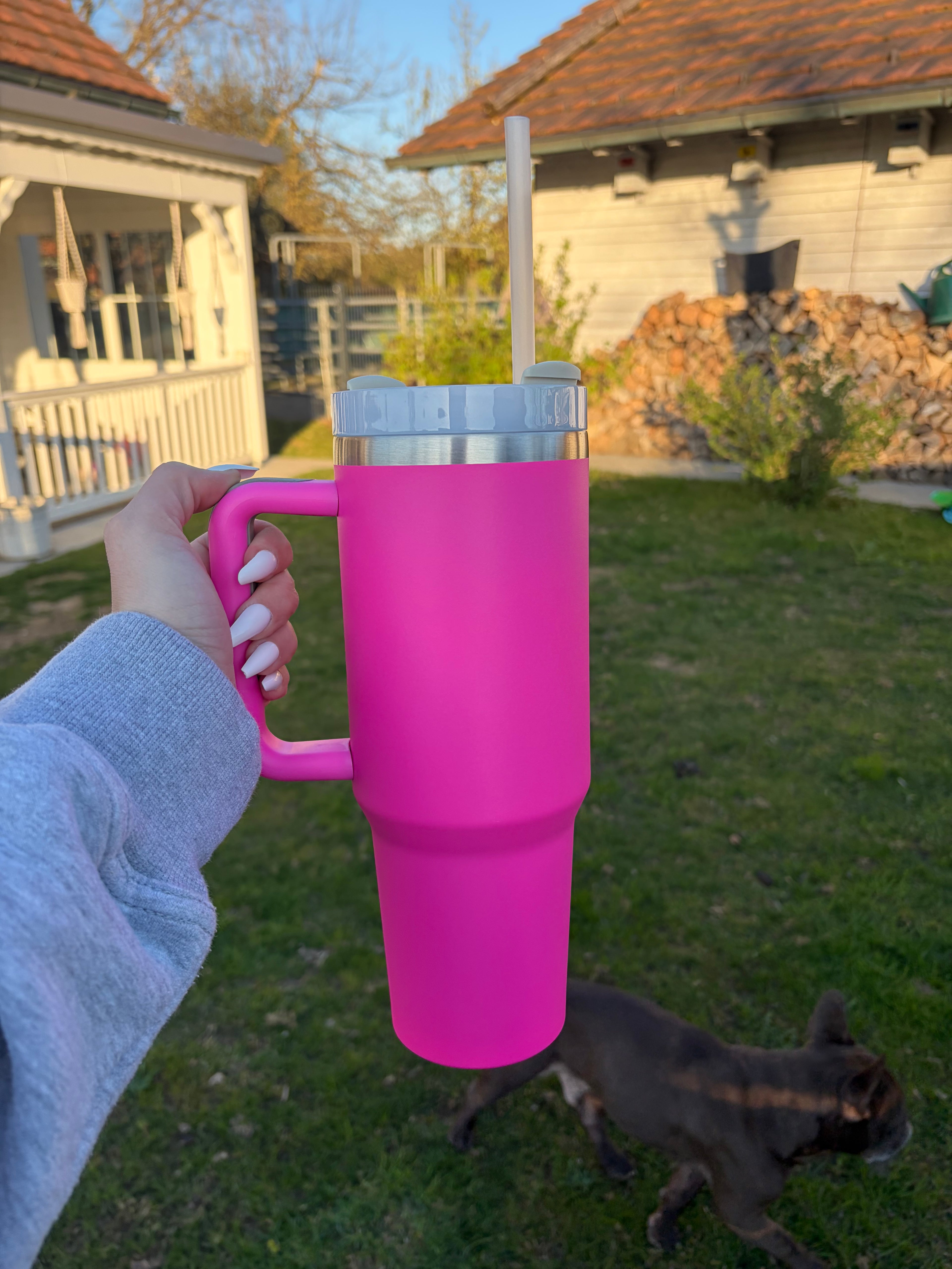 Edelstahl-Cup Pink