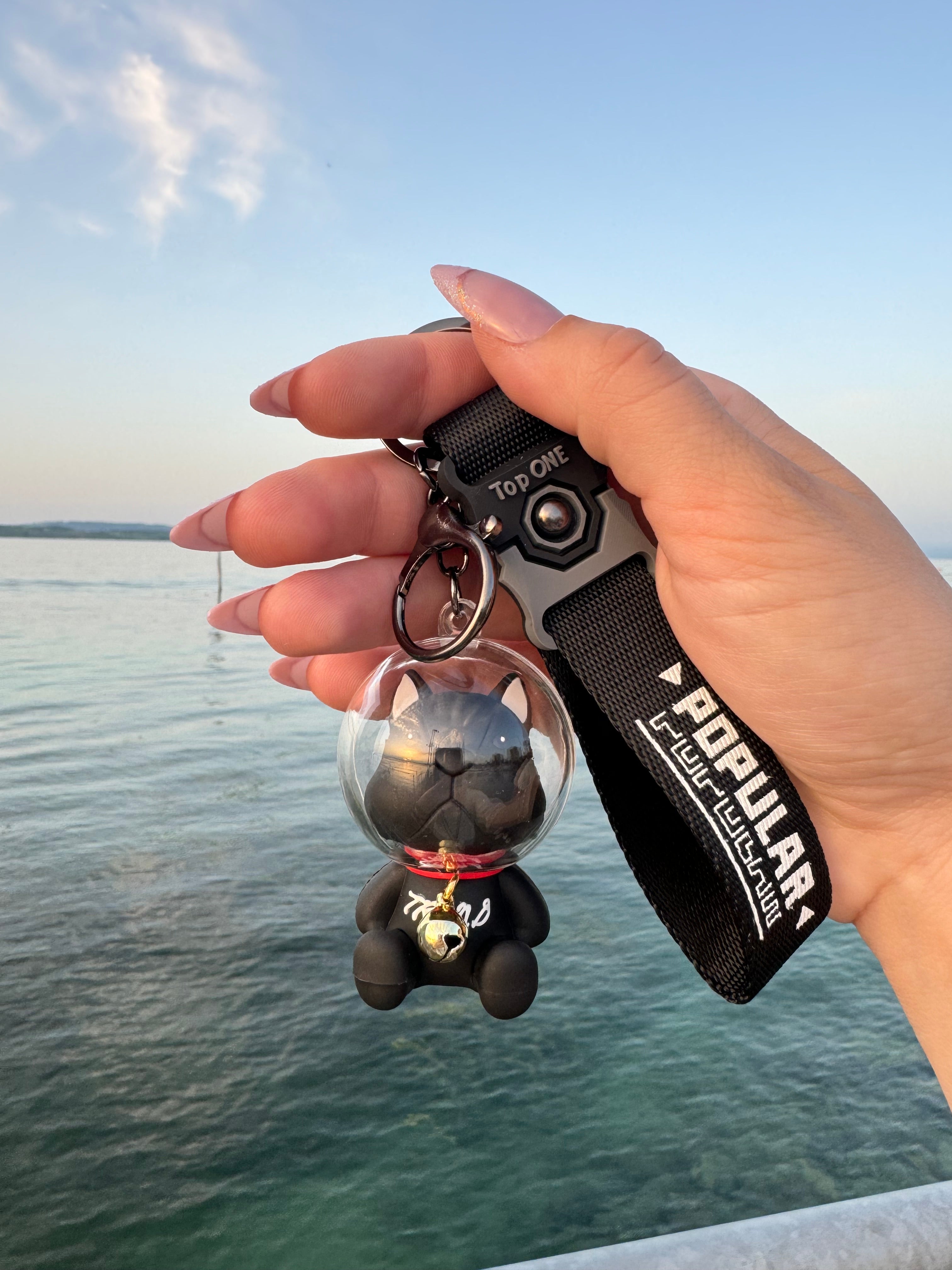 Bulldog Schlüsselanhänger