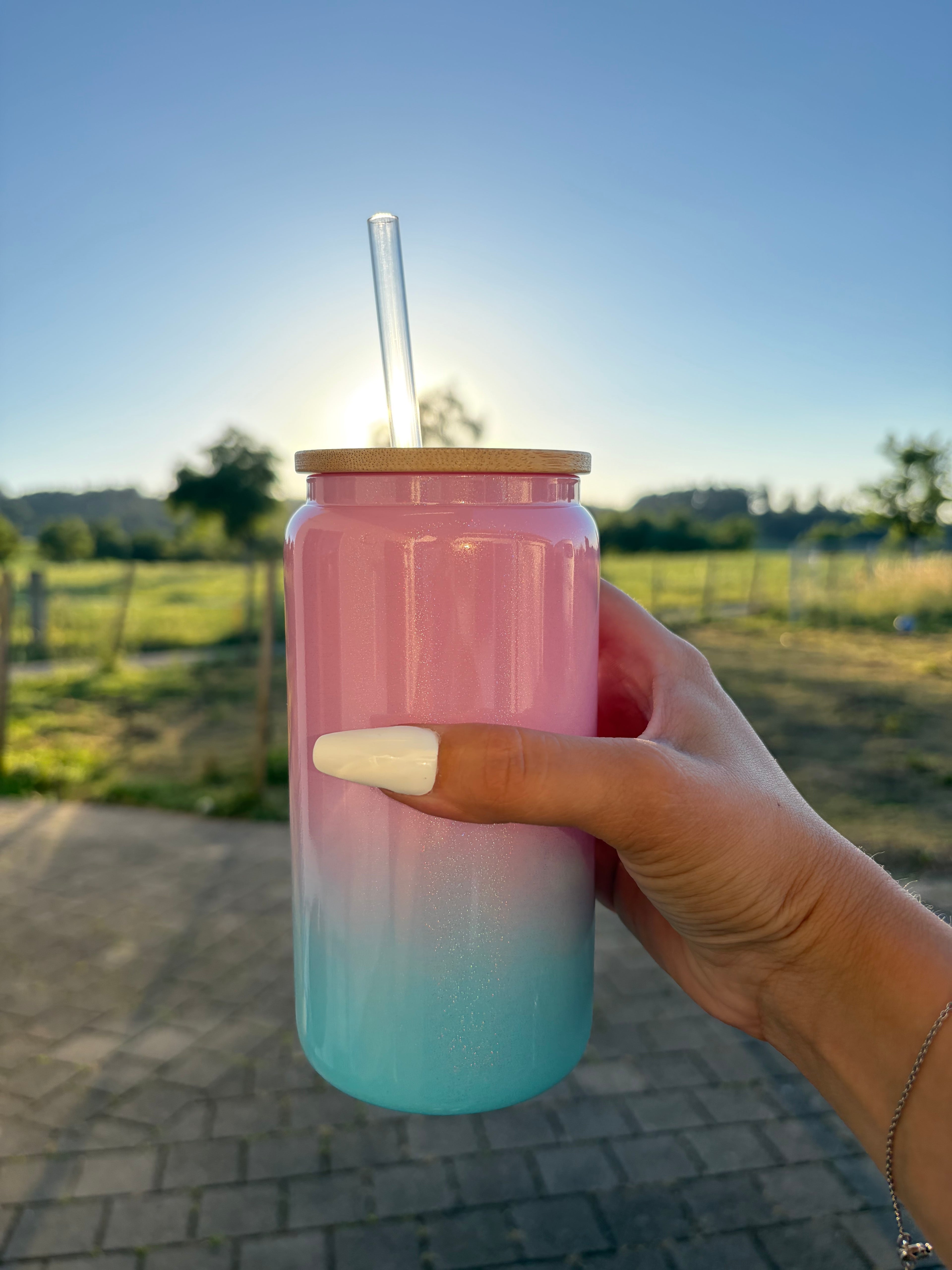 Zweifarbiges Glas