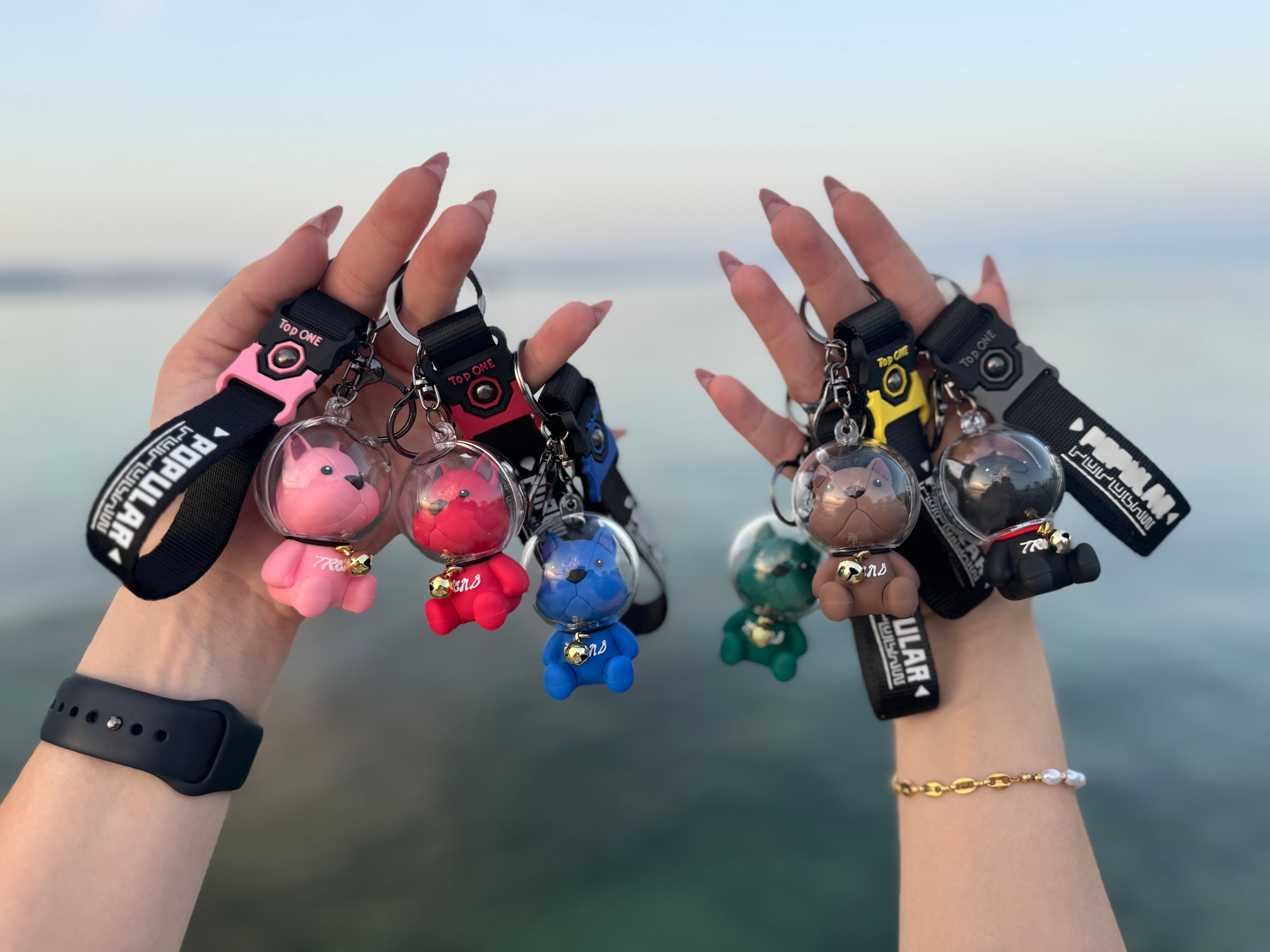 Bulldog Schlüsselanhänger