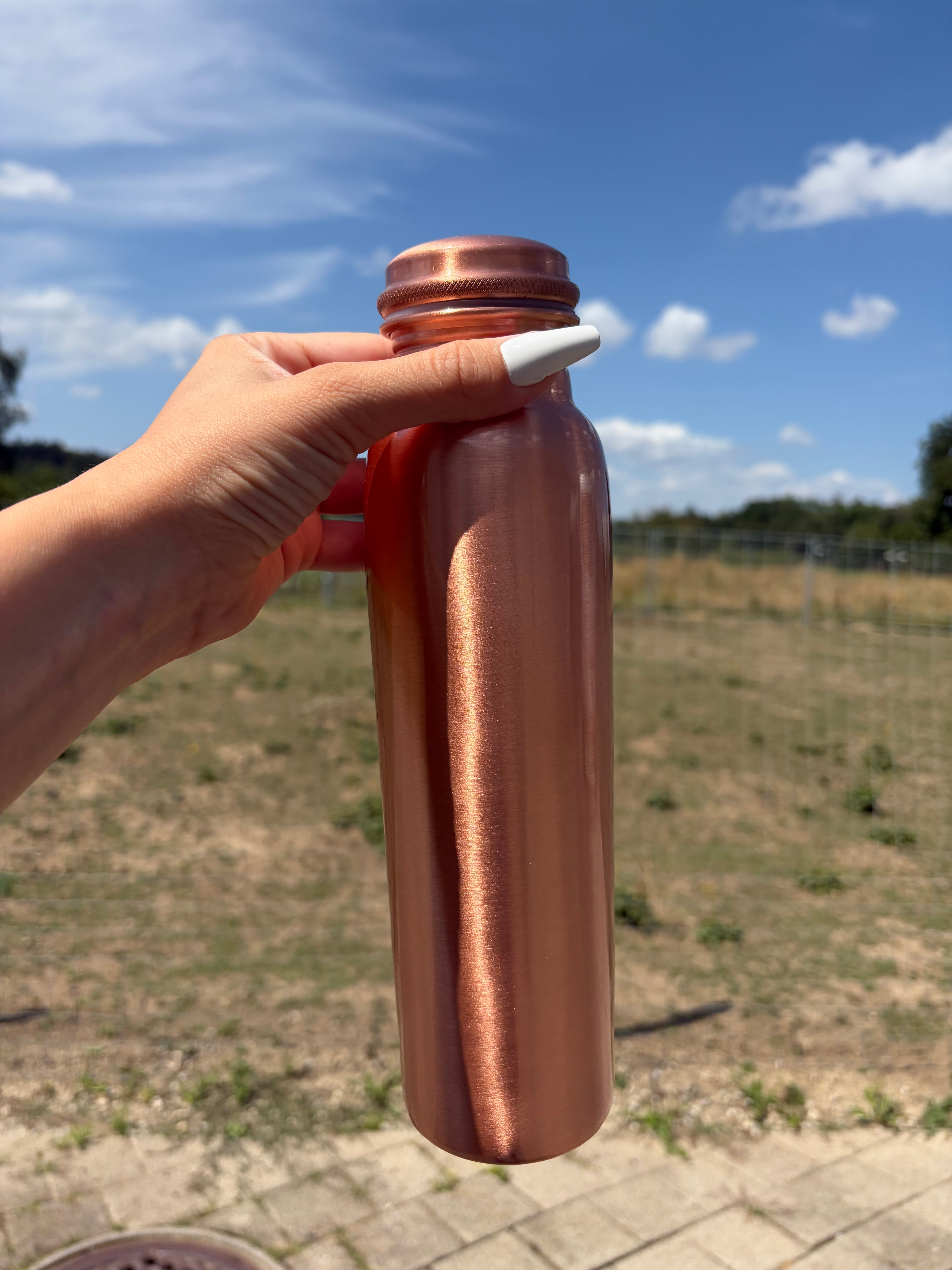 Kupfer-Trinkflasche