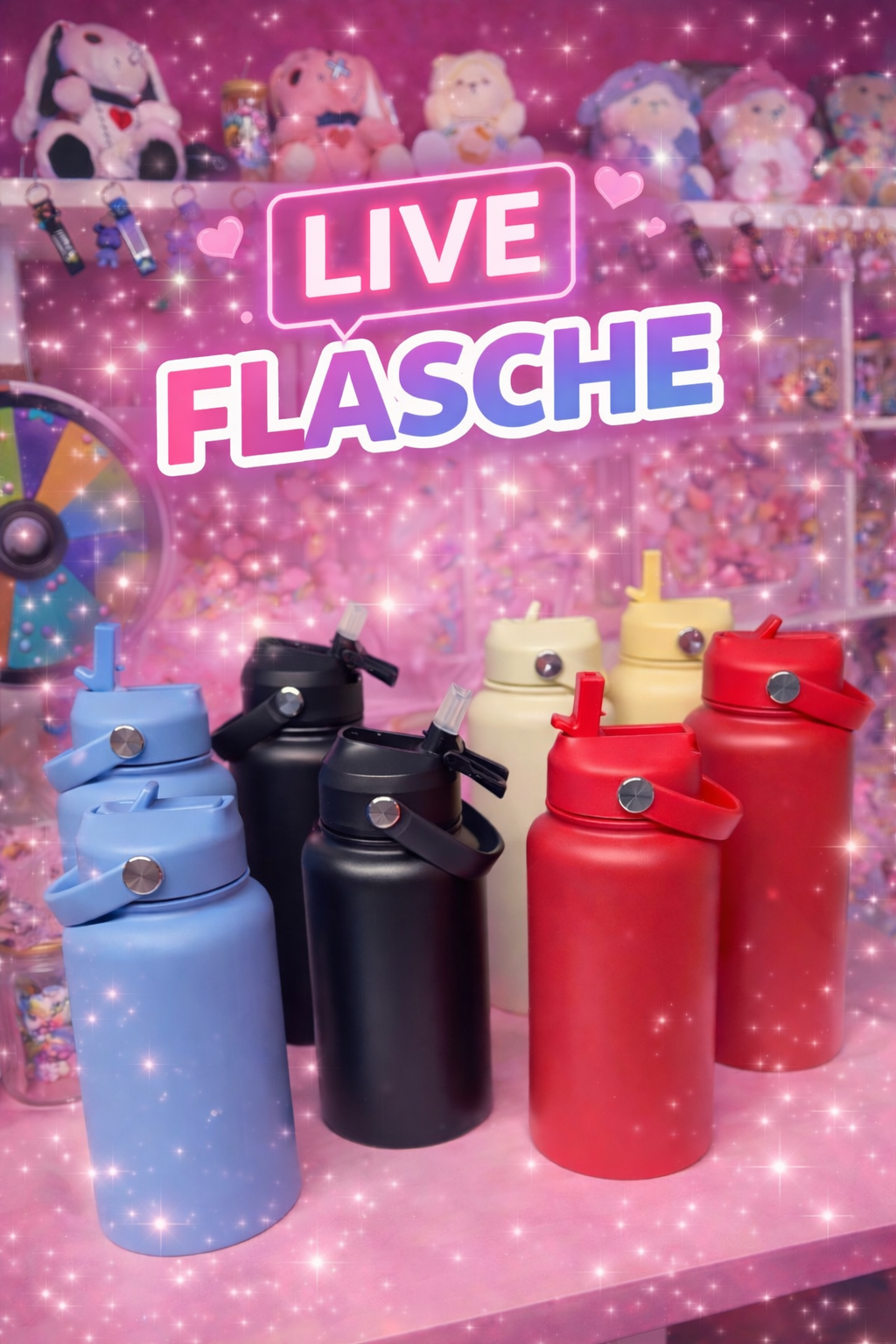 Live Edelstahlflasche