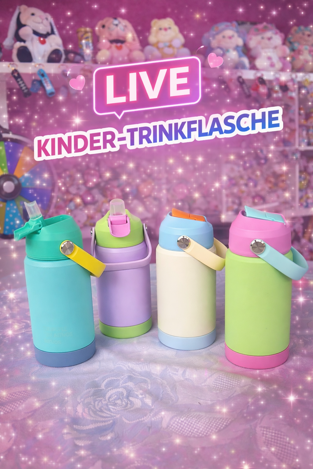 Live Kinder Trinkflasche